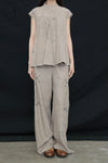 Mutedance 24 Autumn and Winter Wool Silk Short Sleeve T-shirt MD-MD24FW48-SAND MD24FW47 MD24FW48 MD24FW49